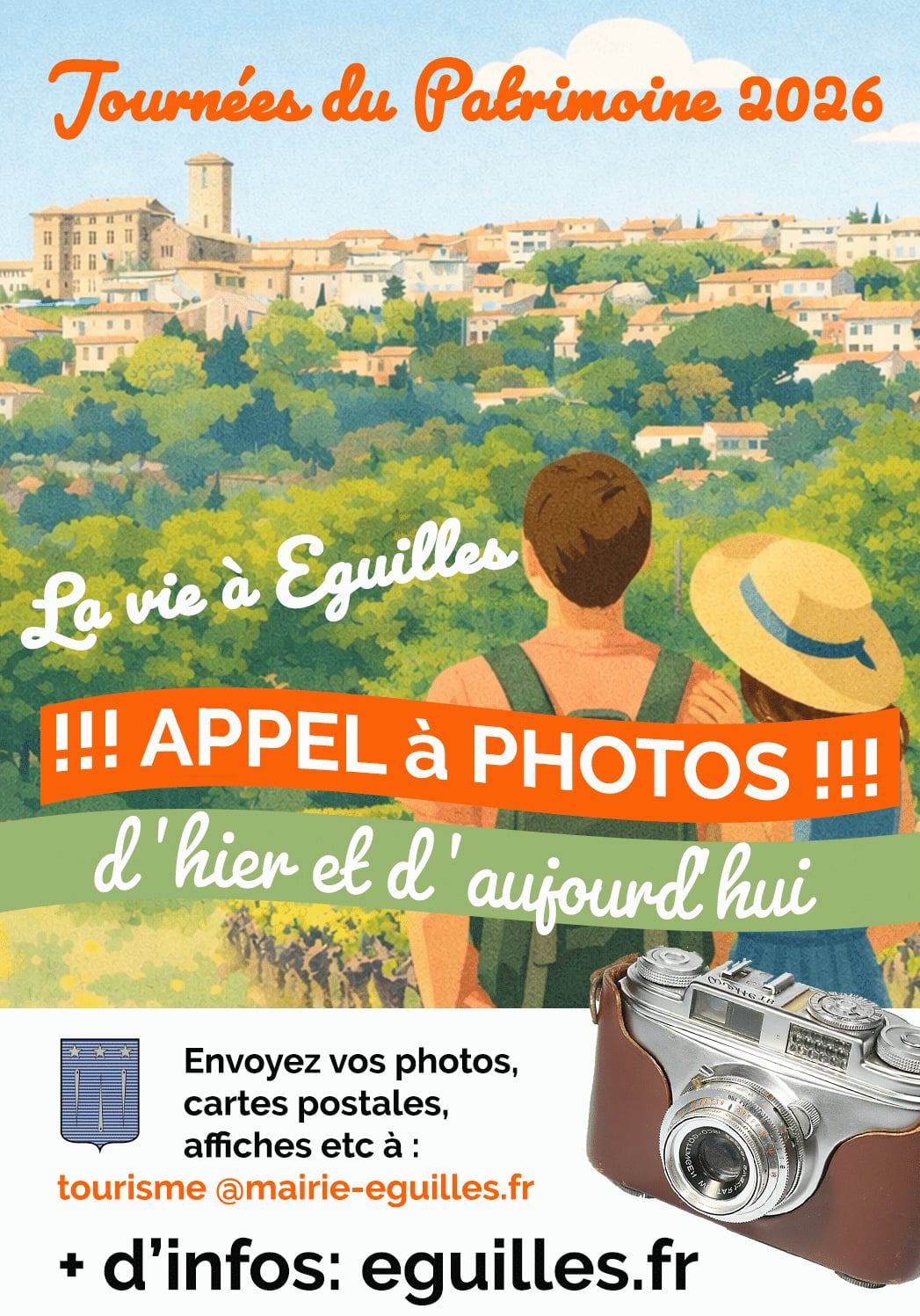 Appels à photos Patrimoine - Journées européennes du patrimoine 2026