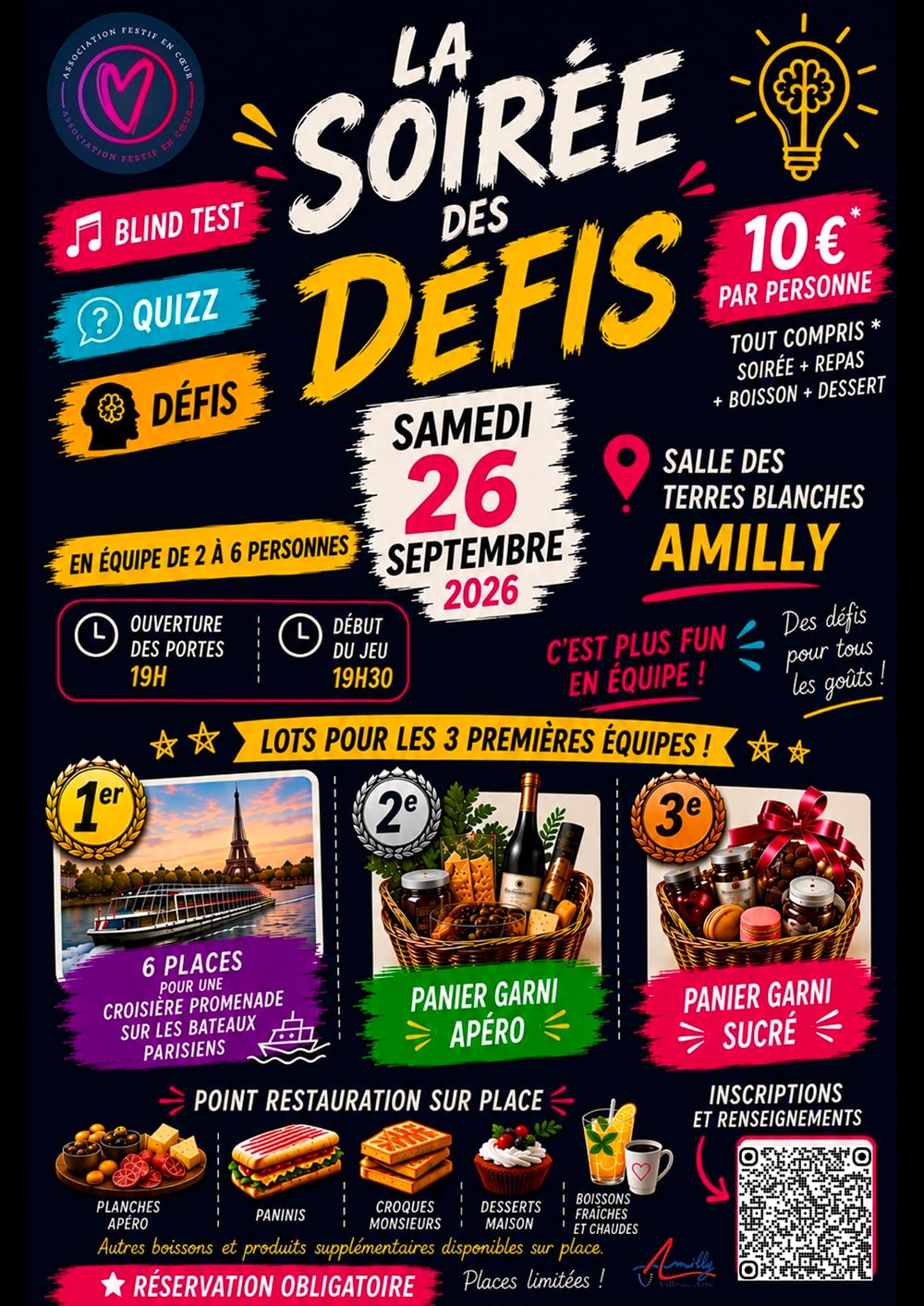 La soirée des défis