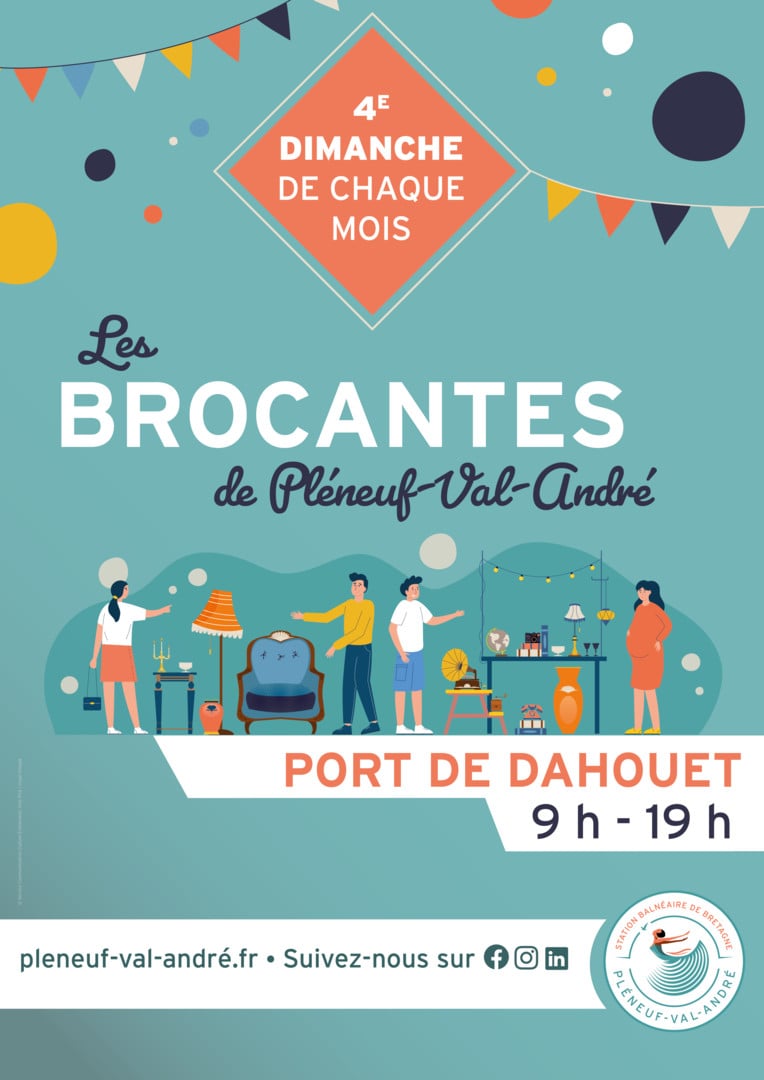 Les brocantes de Pléneuf-Val-André