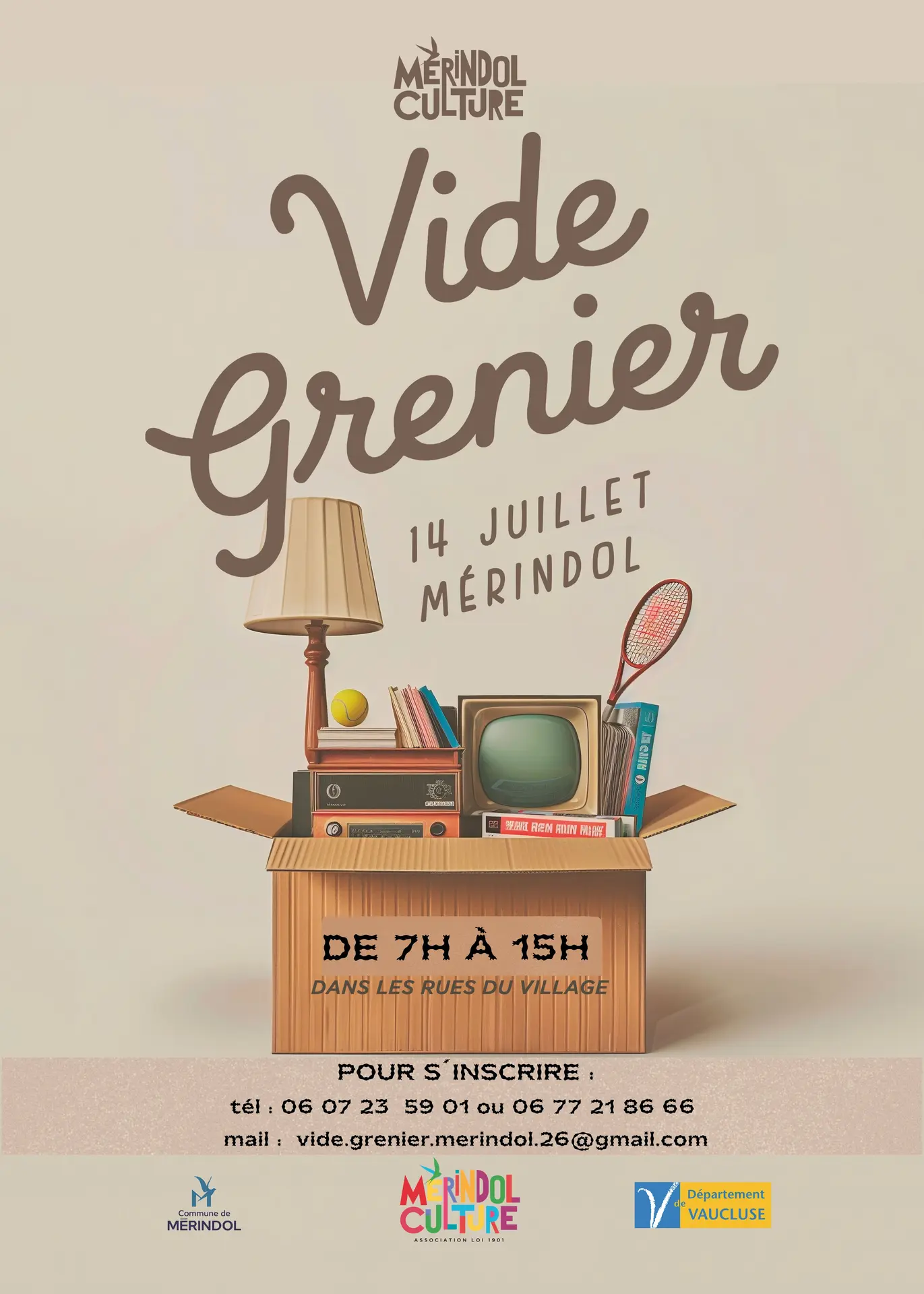 Vide-grenier de Mérindol Culture