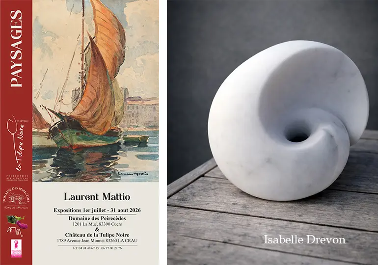Exposition Art & Vin au Domaine des Peirecedès : Collectif d'artistes, entre peinture et sculpture