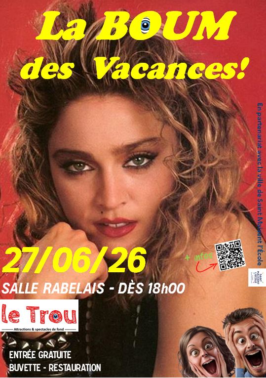 Soirée dansante "la boum 2 !"