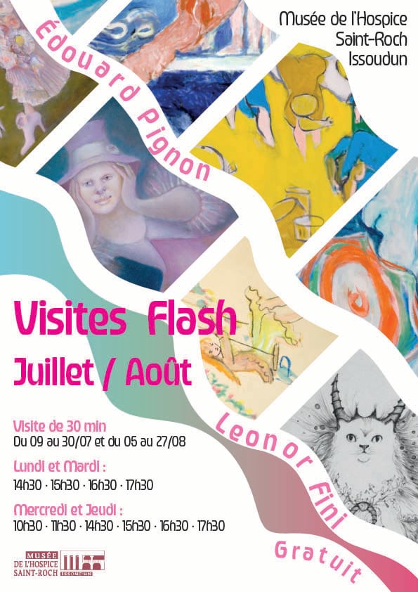 Visites flash des expositions d'été