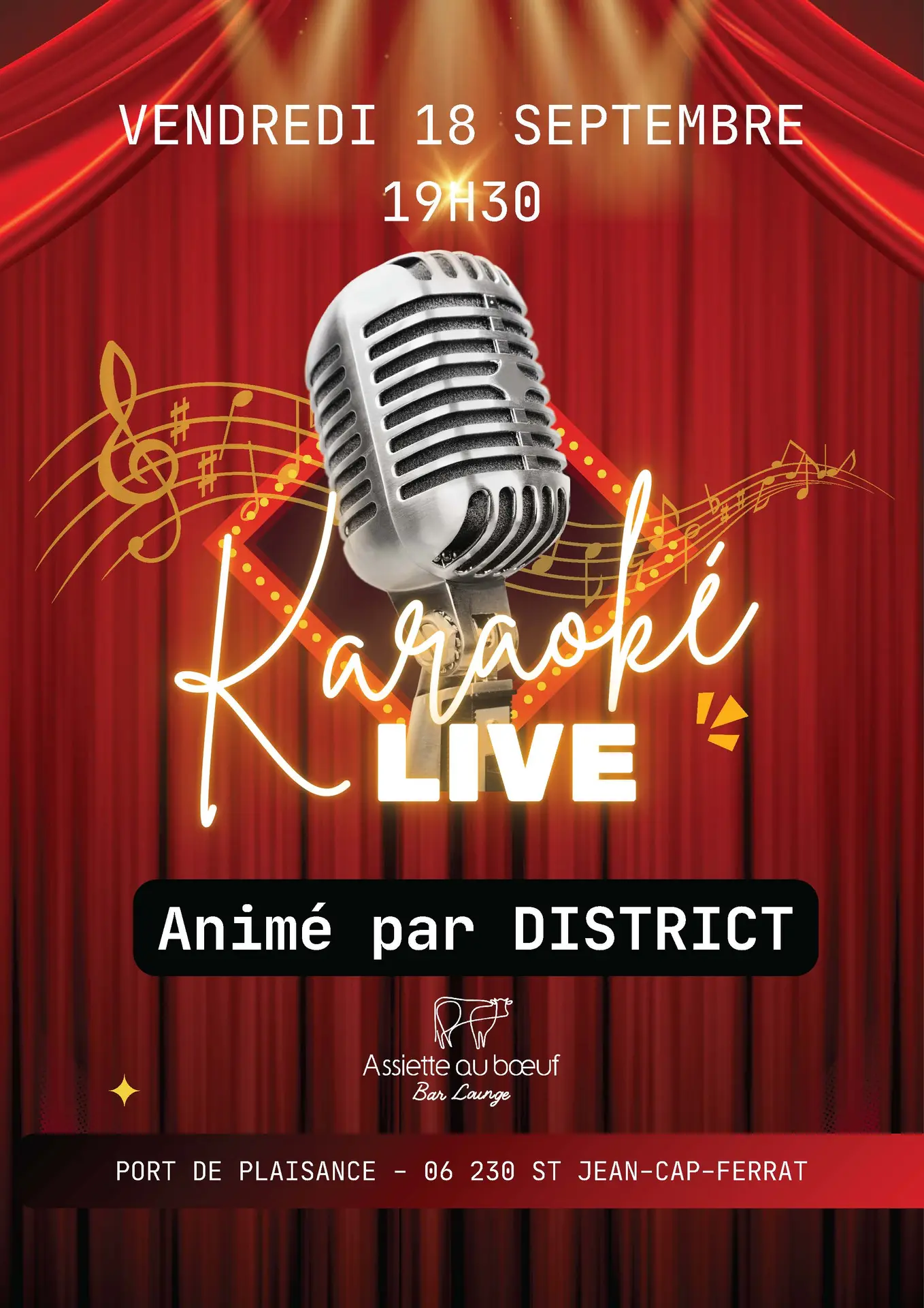 Karaoké Live animé par District