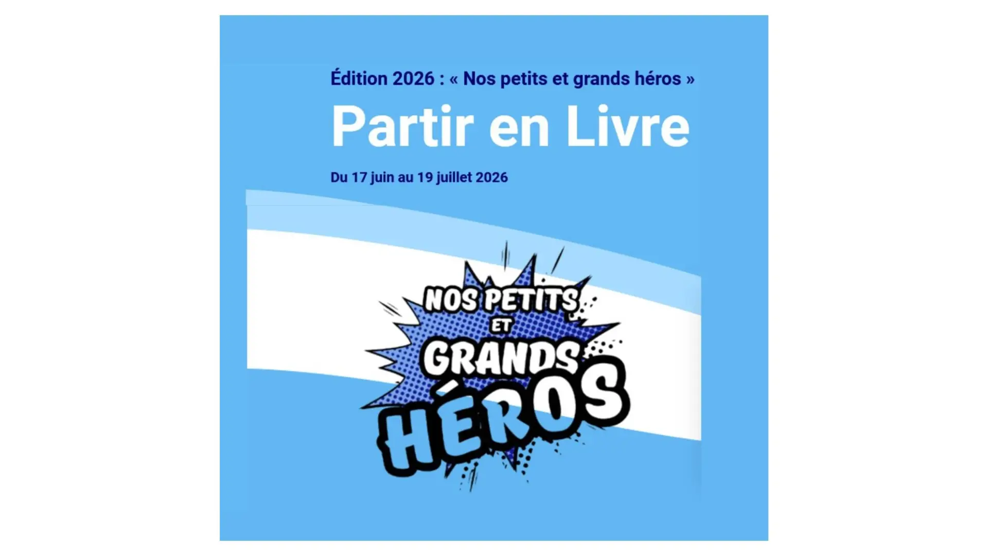 “Partir en Livre” - Animation Médiathèque 2026