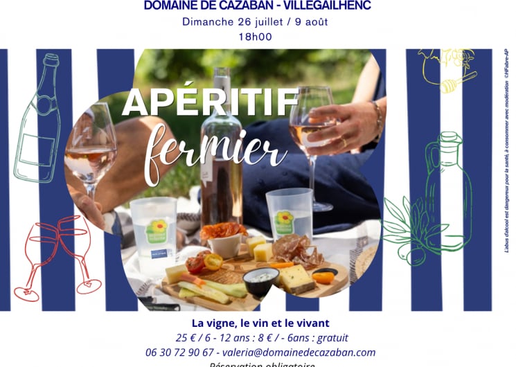 APÉRITIF FERMIER : LA VIGNE, LE VIN ET LE VIVANT