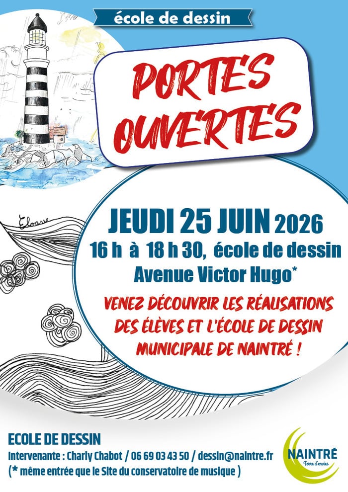 Portes ouvertes de l'école de dessin municipale