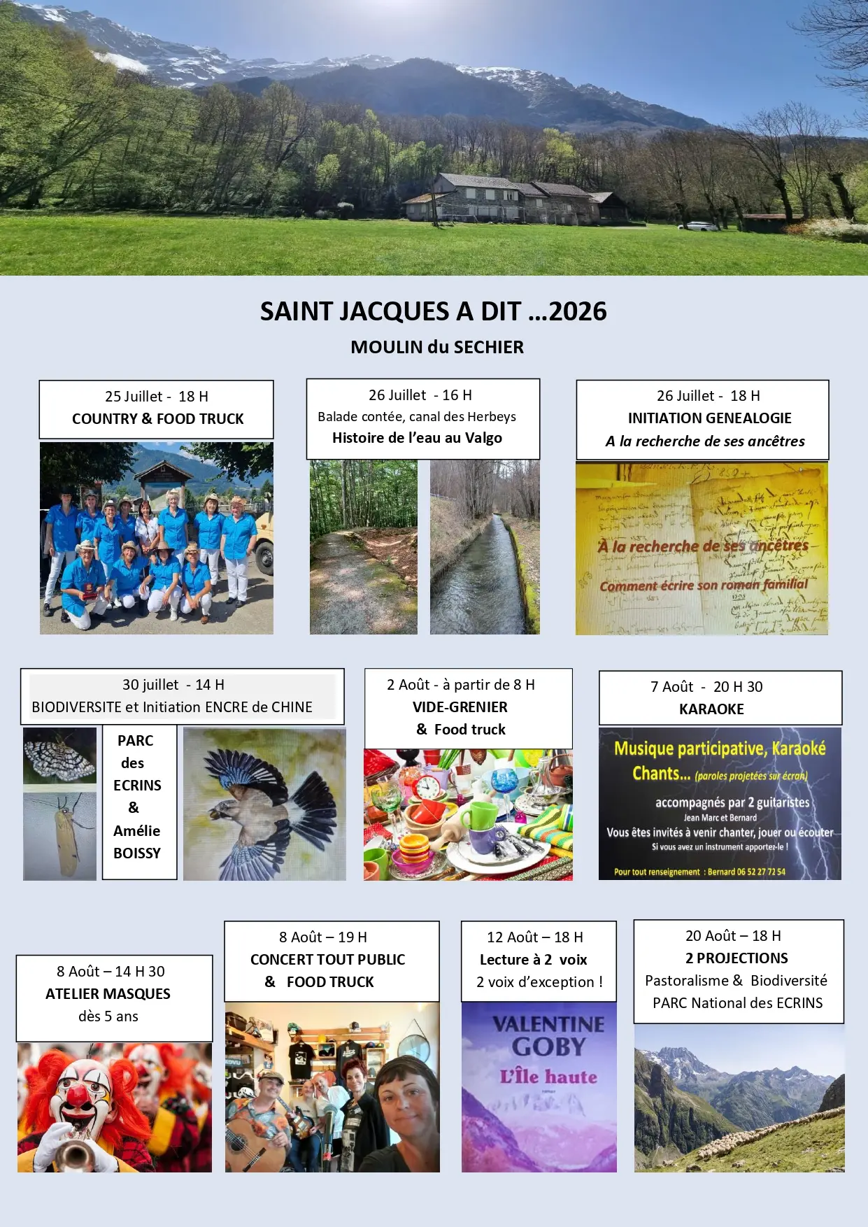 St Jacques à dit... Lecture texte à 2 voix