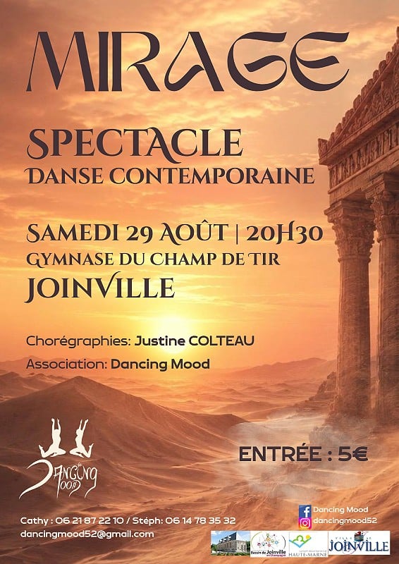 Spectacle de danse "Mirage"