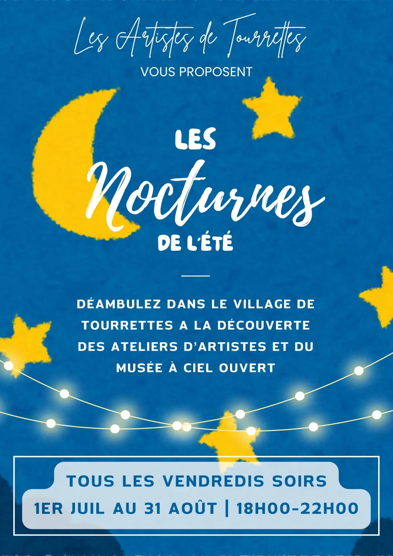 Les Nocturnes des Ateliers d'Art de Tourrettes - Var
