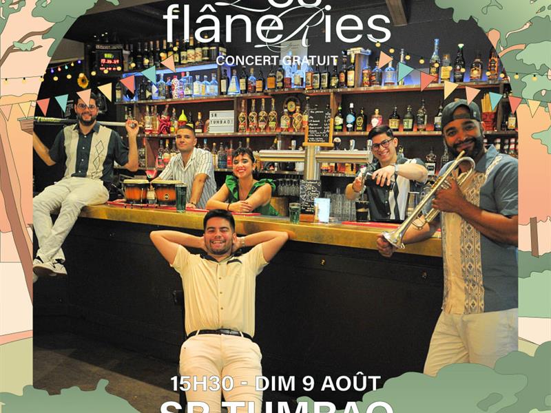Les Flâneries - Chanson française - Musique latino-caribéene