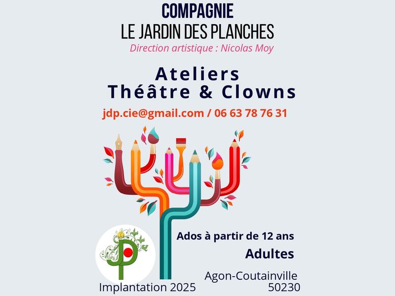 Ateliers Théâtre & Clowns (ados et adultes)