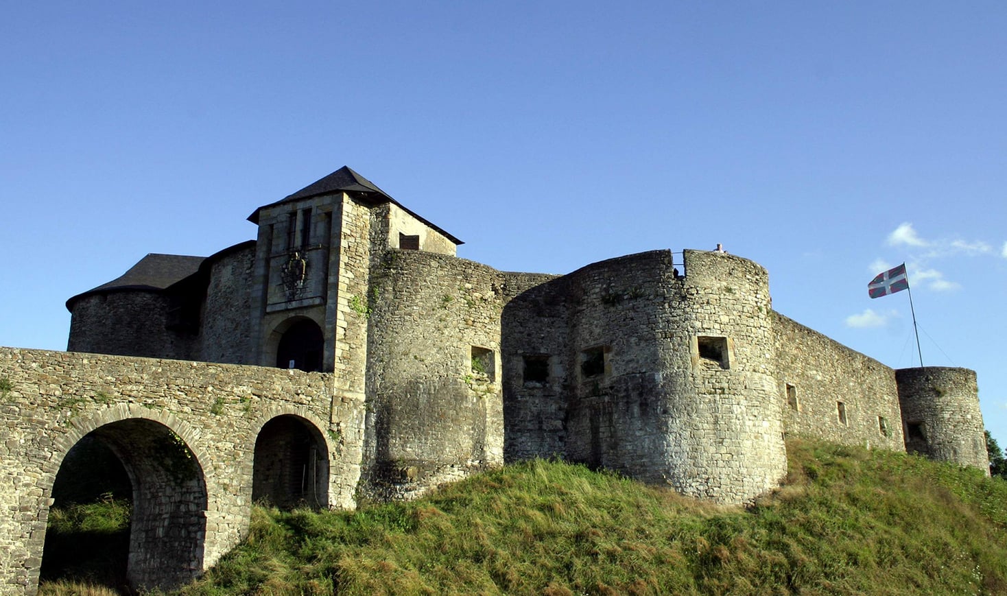 Visite guidée du château fort de Mauléon et son bourg castral