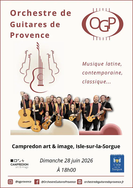 Orchestre de Guitares de Provence à Campredon