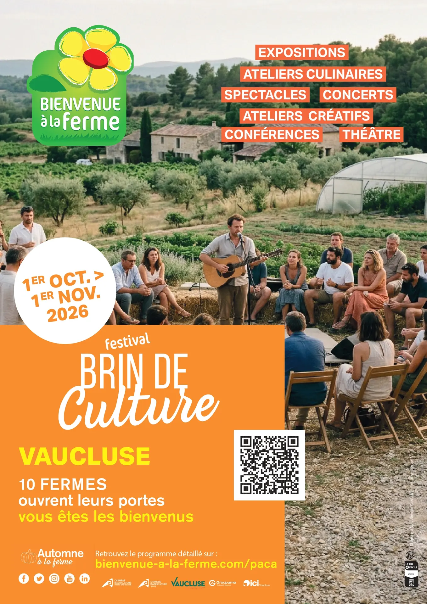 Portes ouvertes  Domaine des Adrès - Le festival "Brin de Culture"