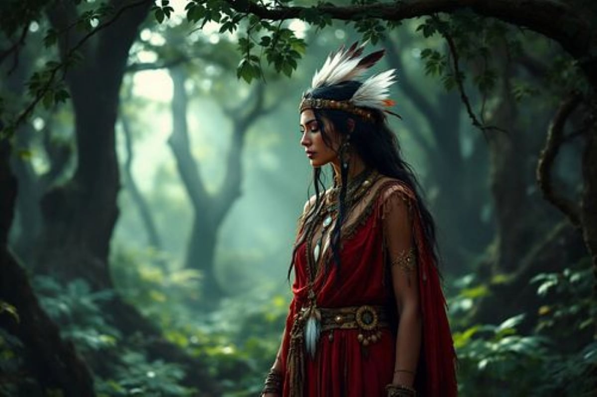 LES TOTEMS PERDUS DE LA CHAMANE