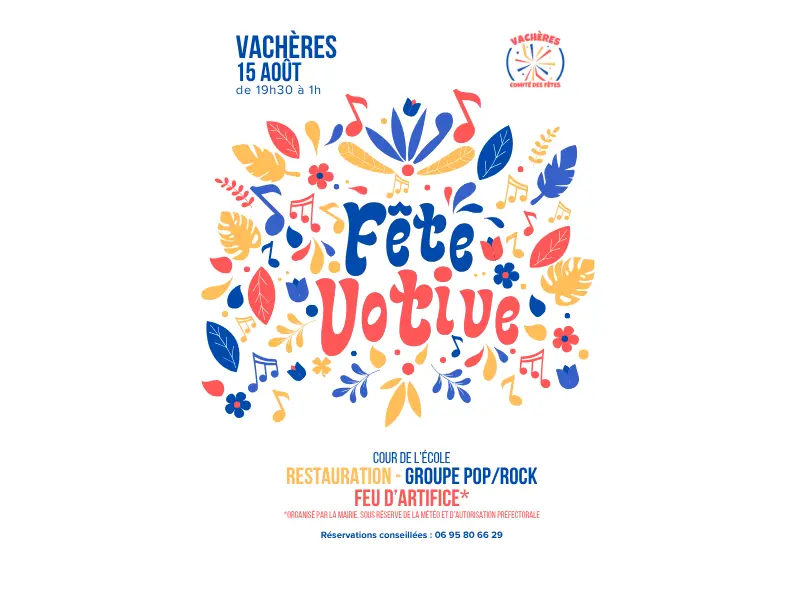 Fête votive à Vachères