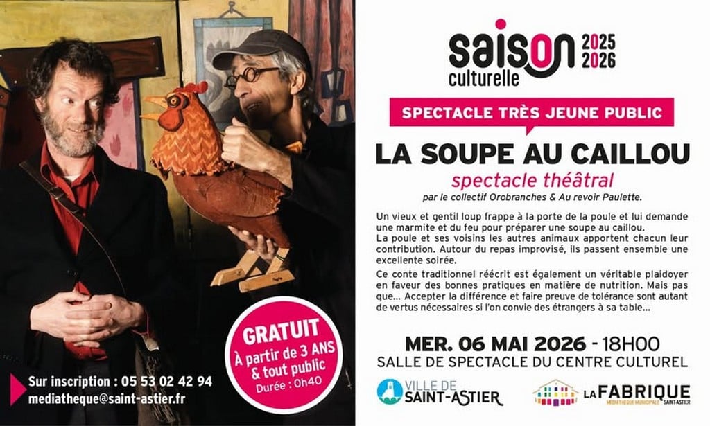 Spectacle théâtral "La Soupe au Caillou"