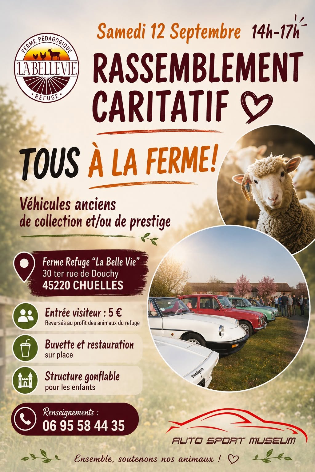 Rassemblement caritatif "Tous à la ferme"