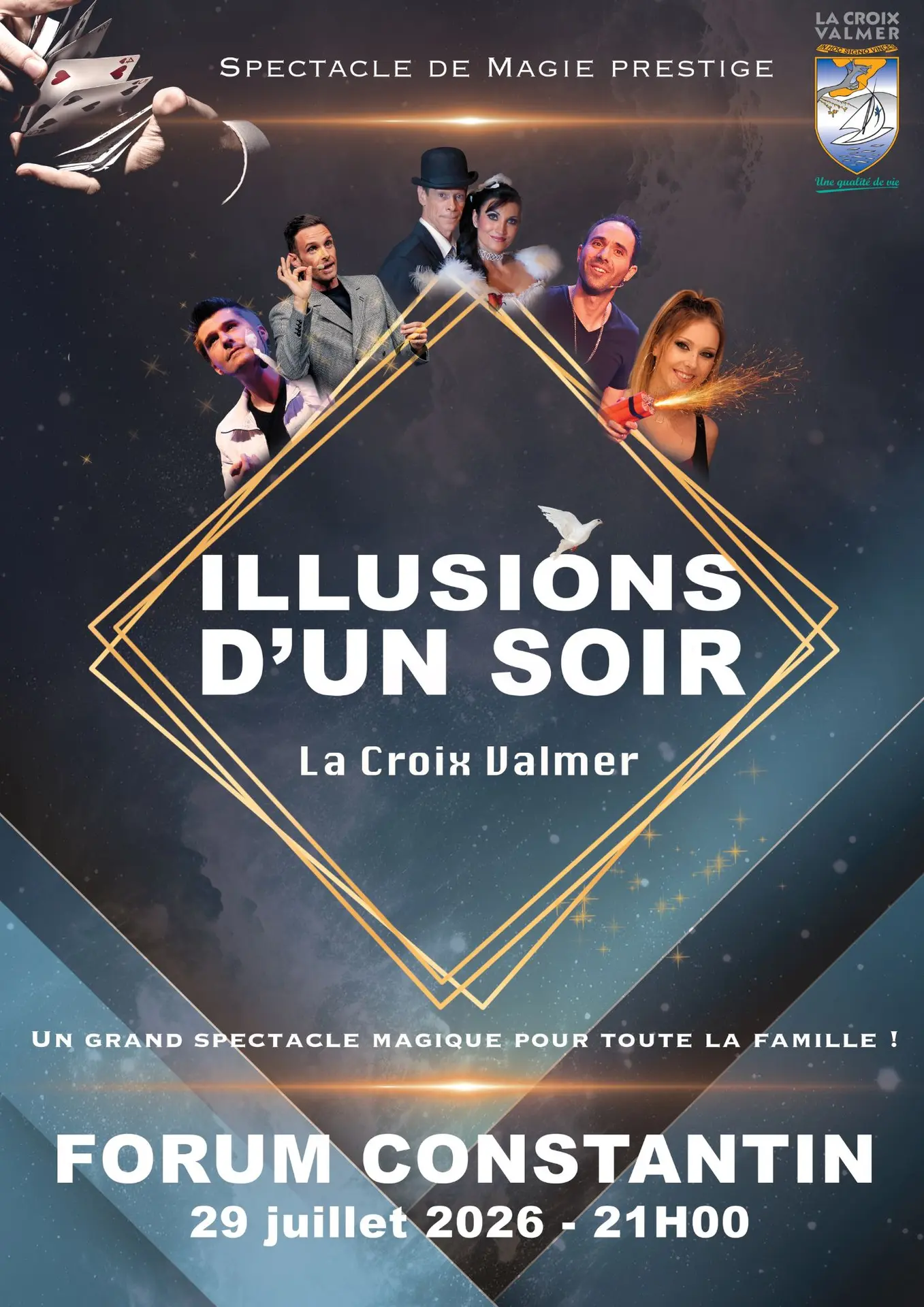 Soirée d'été : Show Magie Prestige