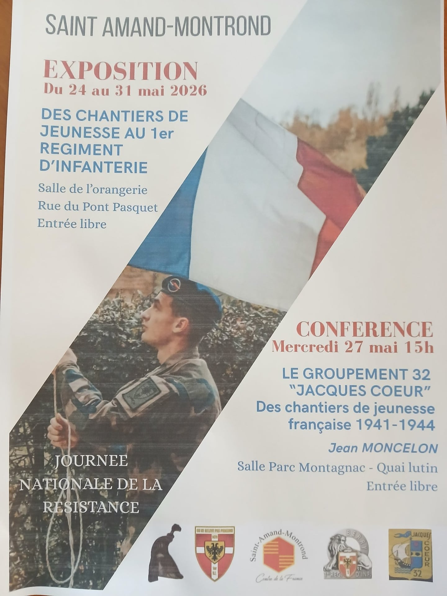 Des chantiers de jeunesse au 1er Régiment d'infanterie