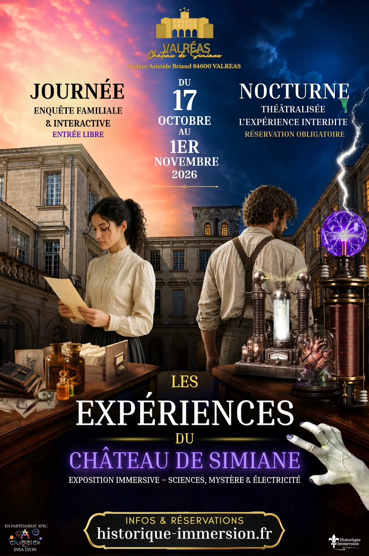 Les expériences du Château de Simiane