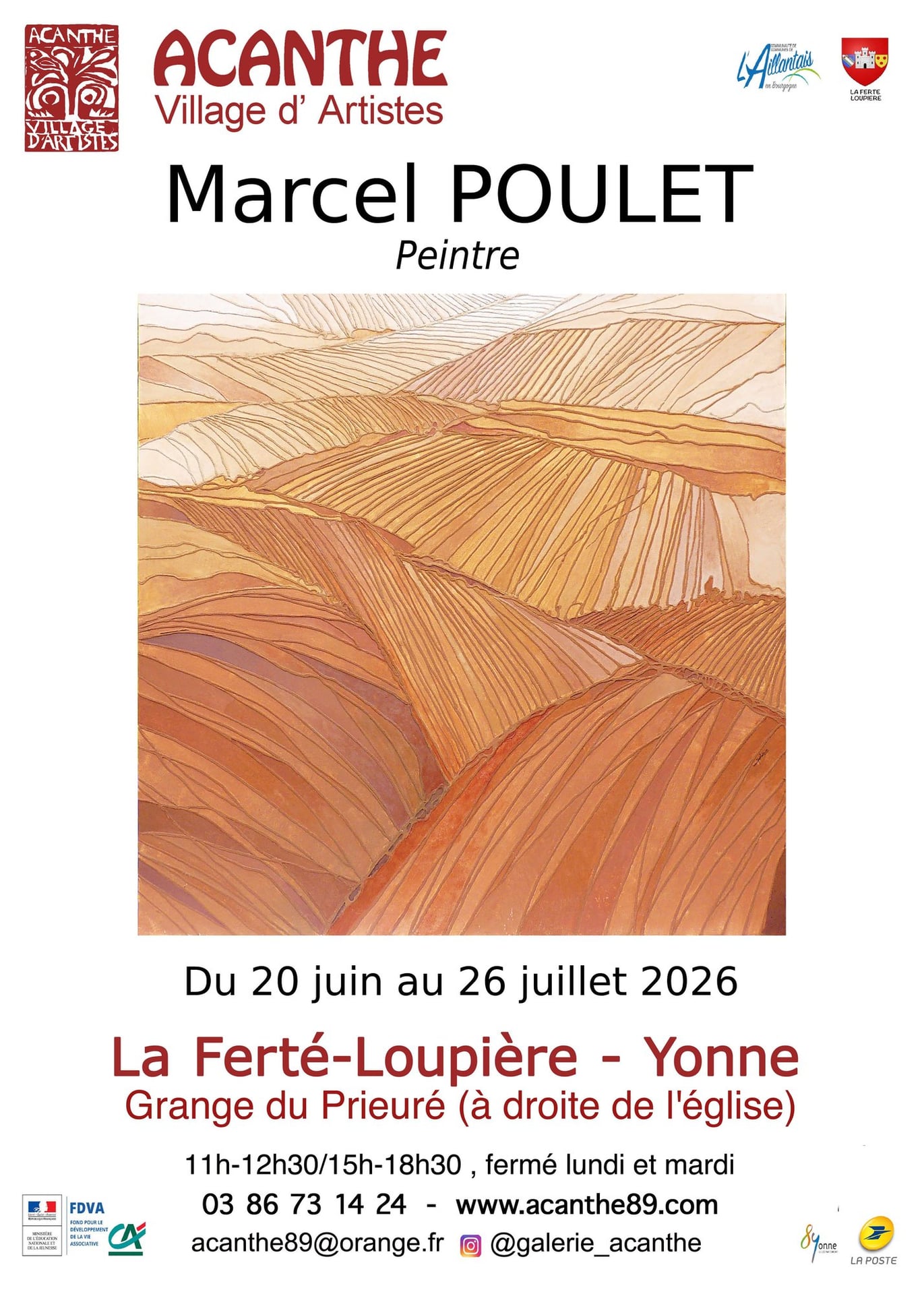 Exposition Marcel POULET, peintre