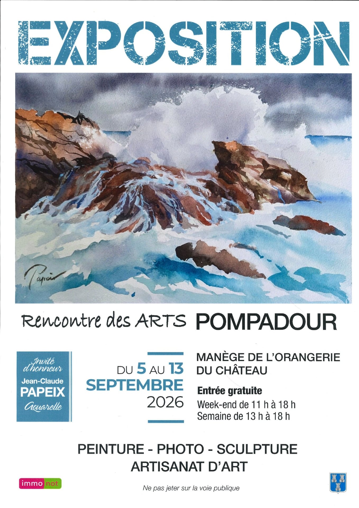 Exposition : Rencontre des Arts Pompadour