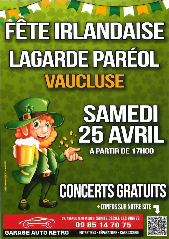 Fête Irlandaise Lagarde-Paréol