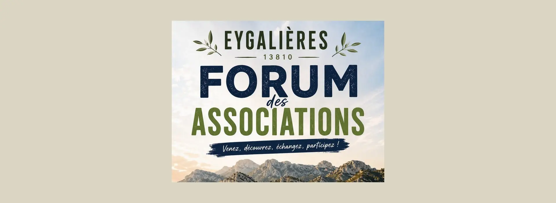 Forum des associations à Eygalières