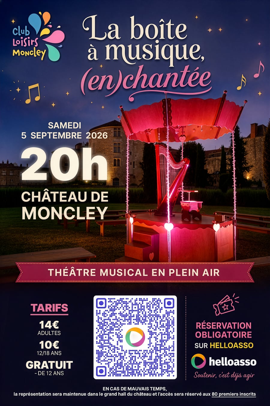 Spectacle : La Boite à musique enchantée
