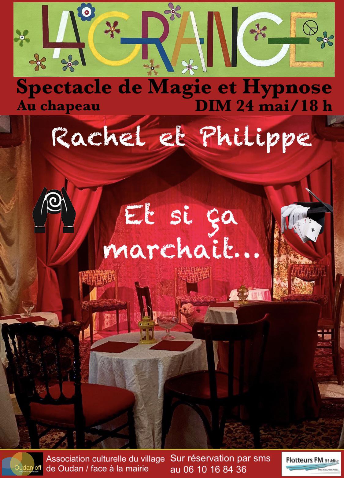 La Grange : Spectacle de Magie et Hypnose "Et si ça marchait..."