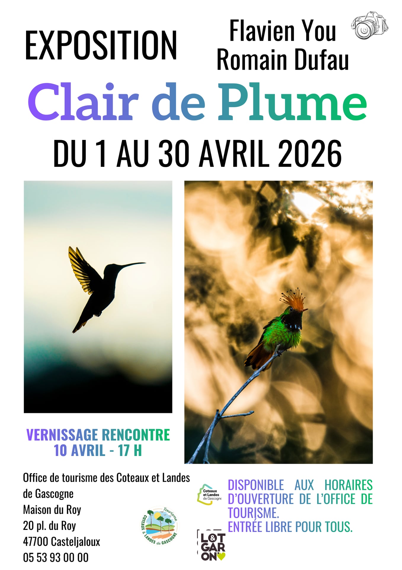 Exposition : Photos animalières