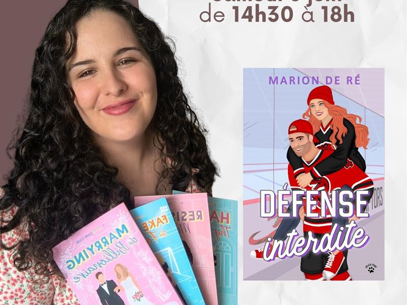 Dédicace Marion de Ré