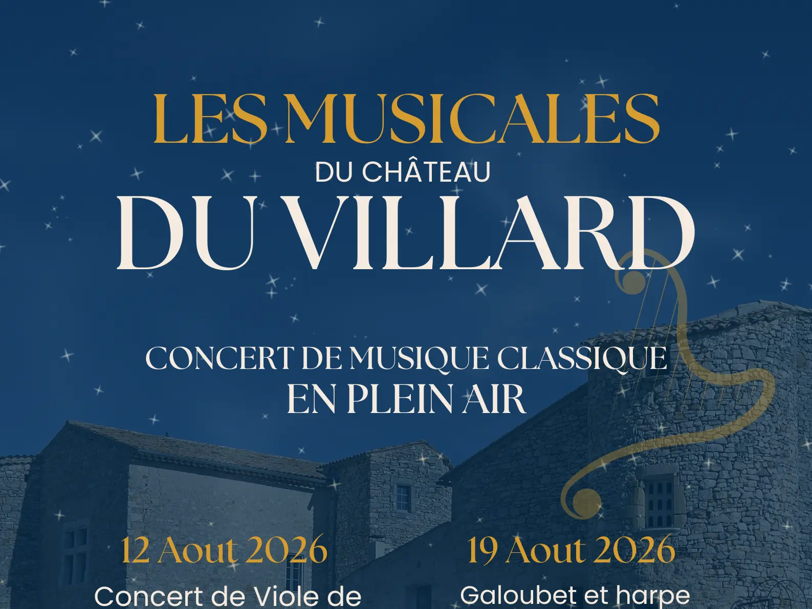 Les Musicales du Villard - Concert duo Nakaie / Blais