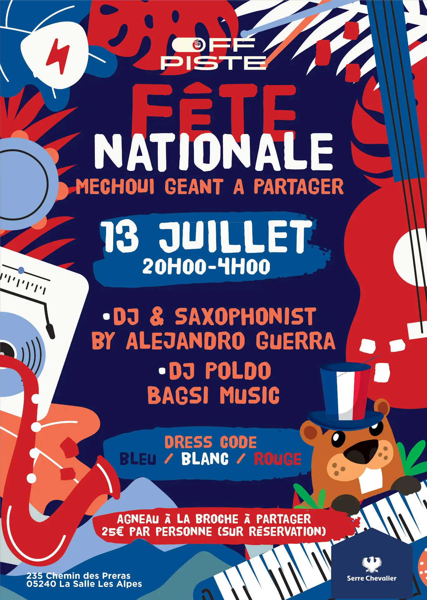 Fête nationale au Off Piste