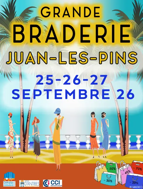 Grande braderie de Juan-les-Pins
