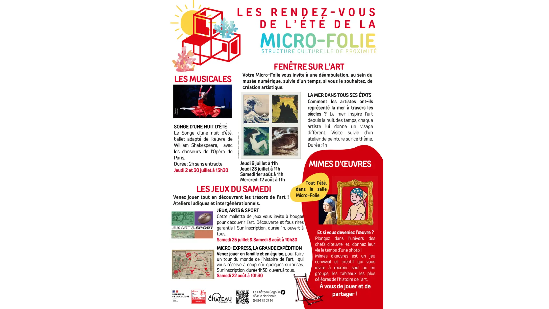 Micro-folie : les jeux du samedi