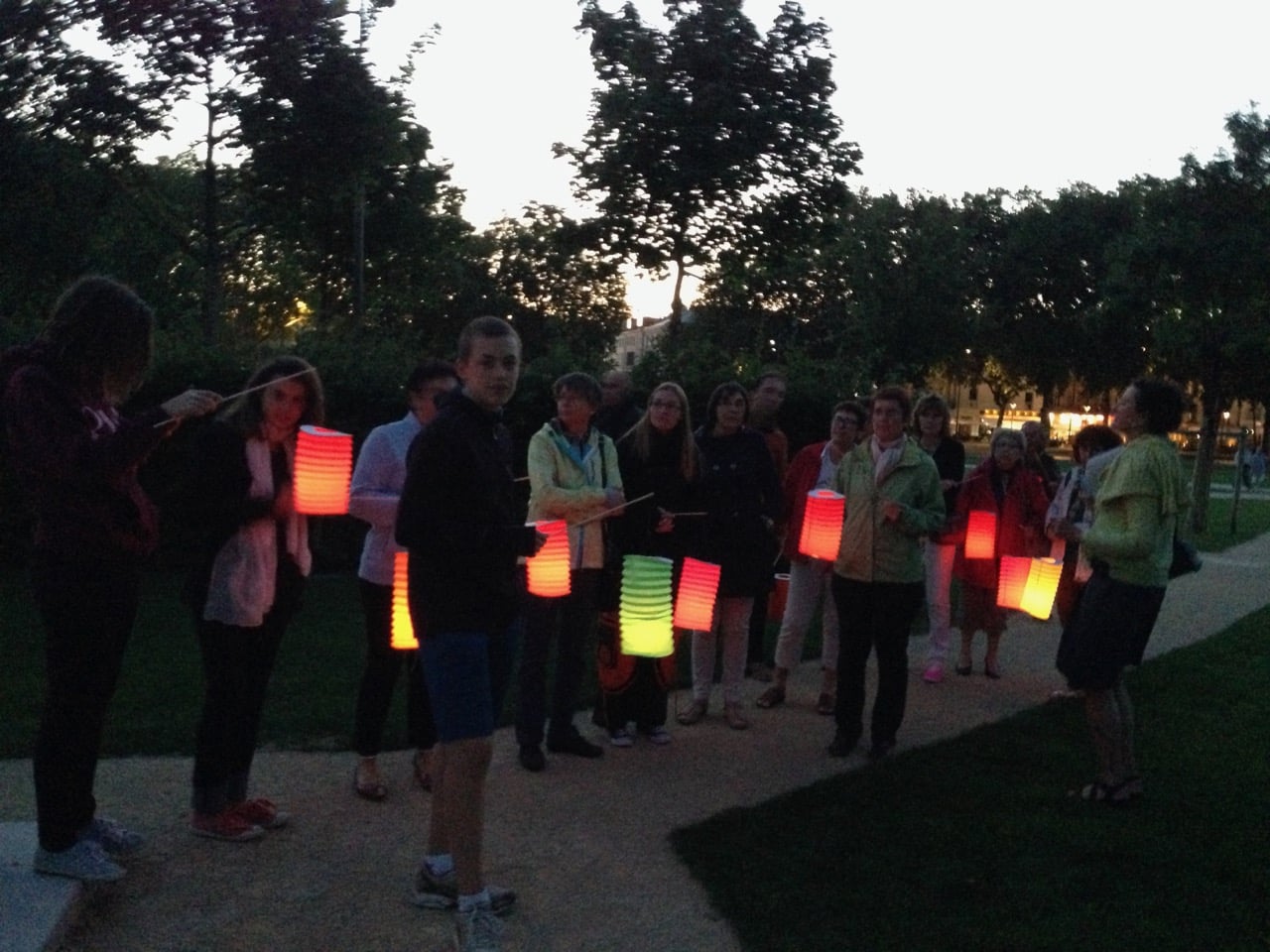 Visite guidée nocturne "Balade aux lampions" à Niort
