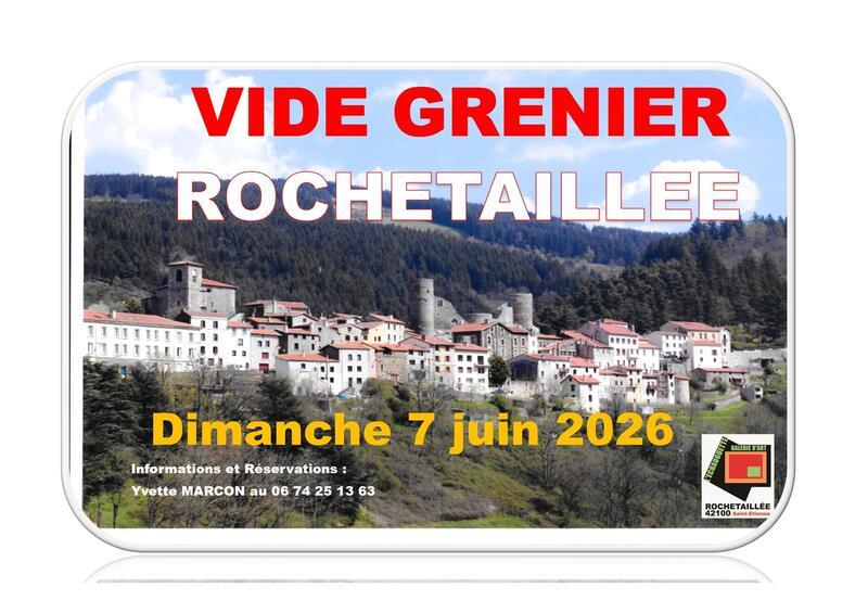 Vide greniers annuel de rochetaillée