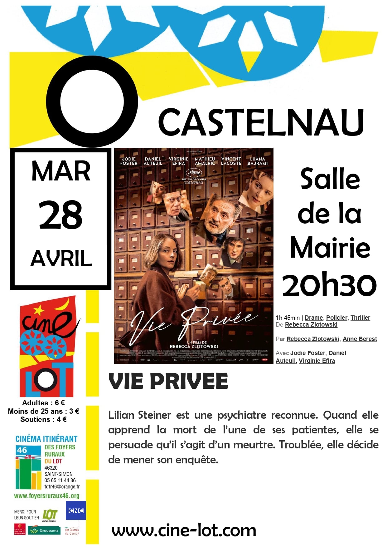 Ciné-Lot : "Vie privée"