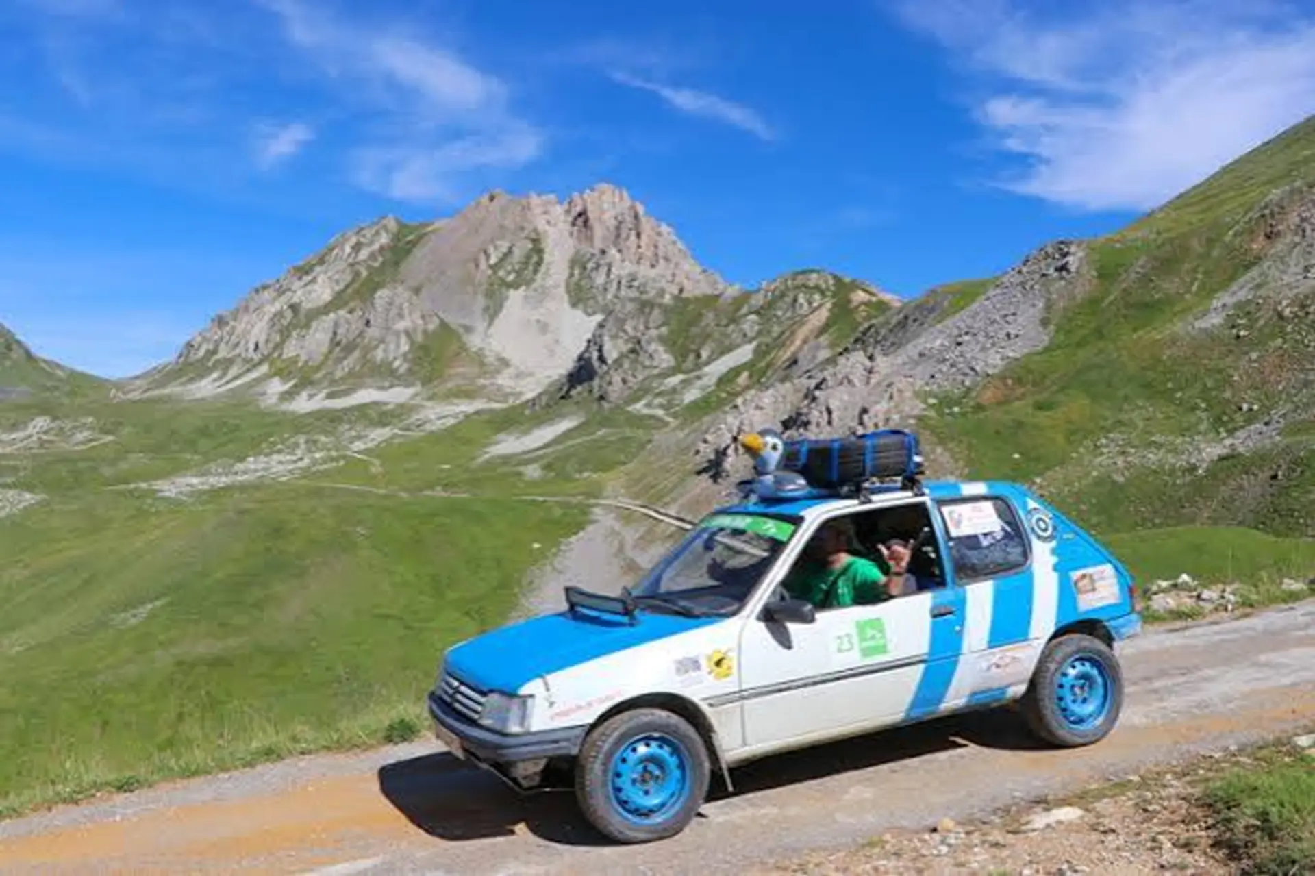 Arrivée Alpina Raid
