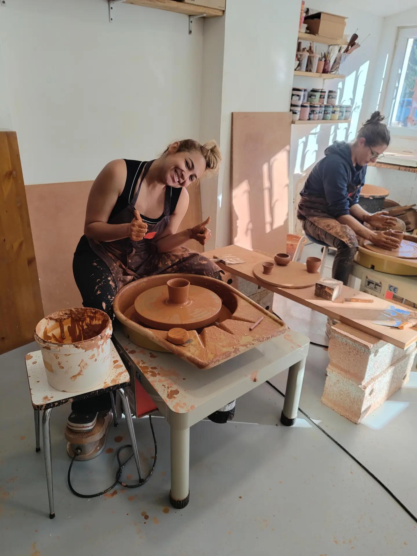 Stage poterie initiation et perfectionnement au tournage