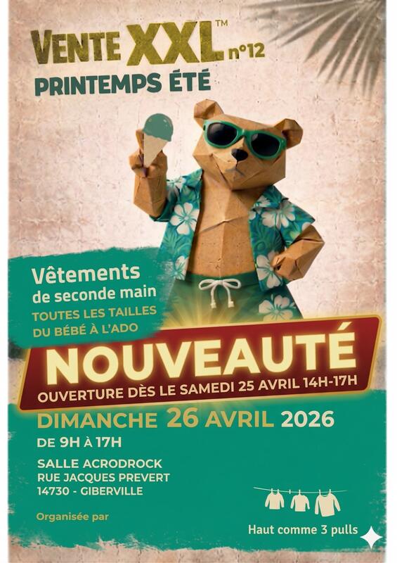 12ème vente xxl vêtements seconde main