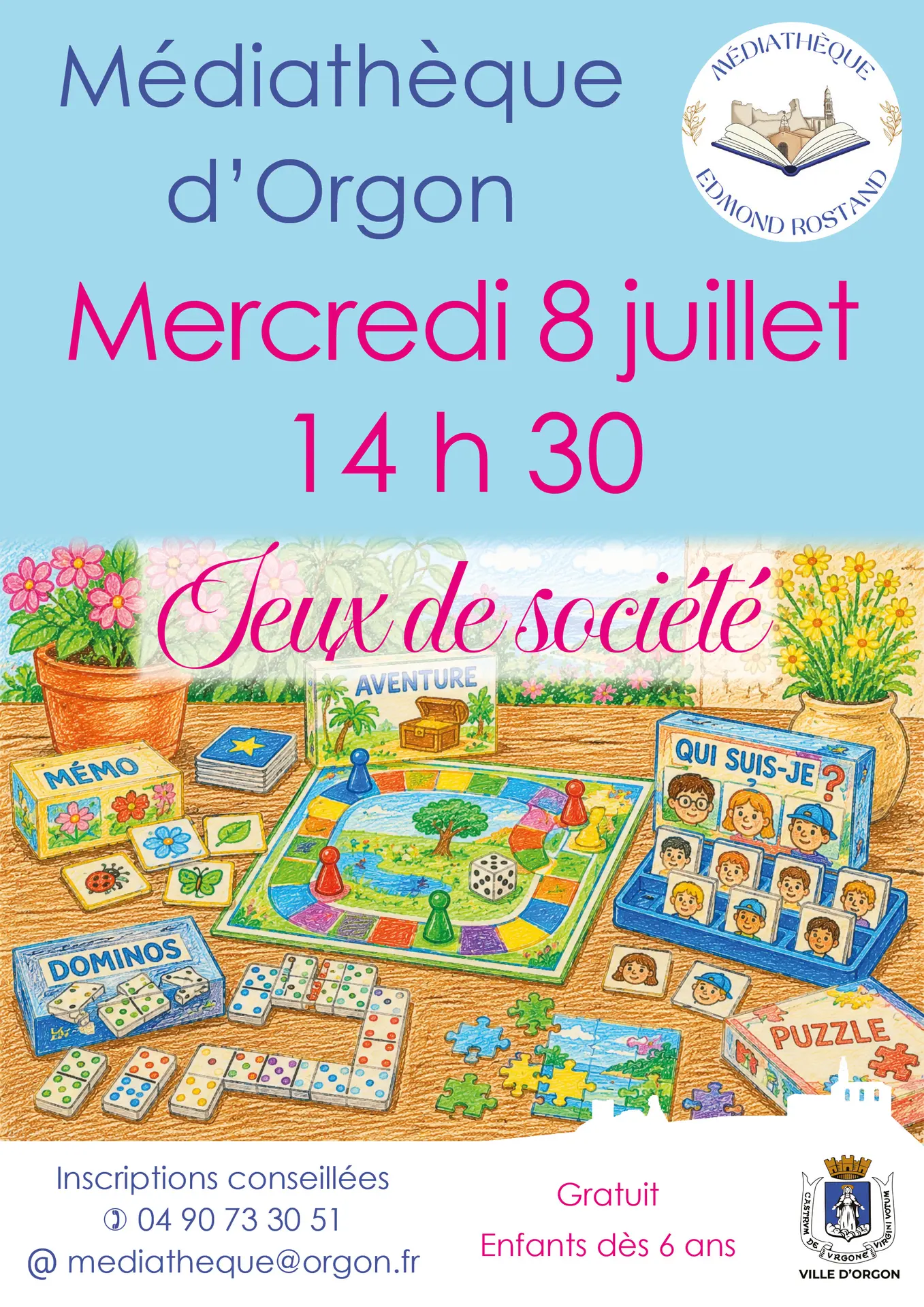 Après-midi "jeux de société"
