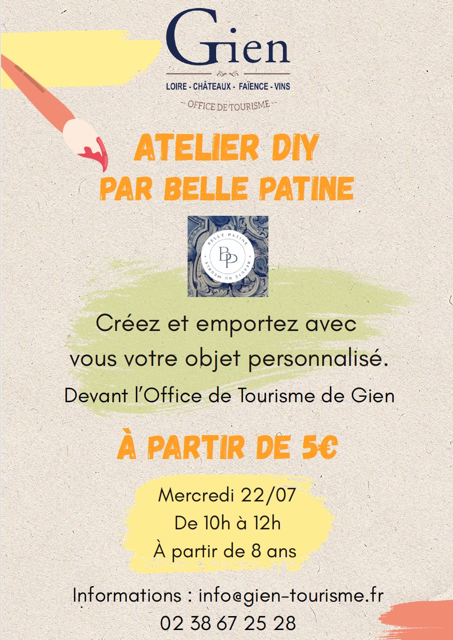 Atelier DIY avec Belle Patine