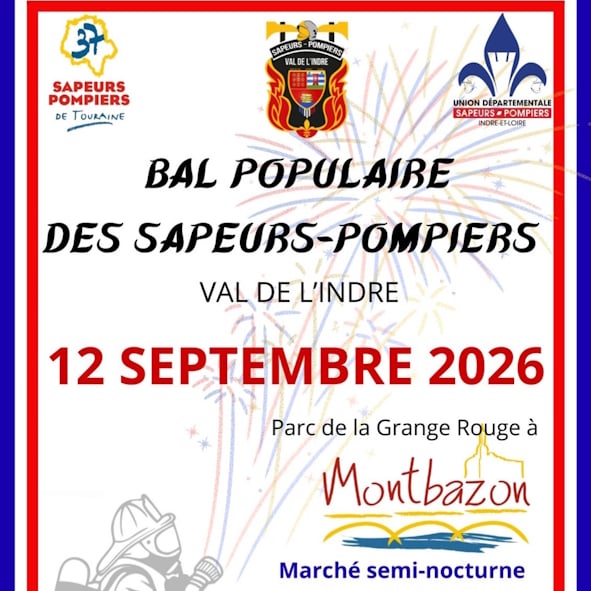 Marché semi nocturne et bal des sapeurs pompiers