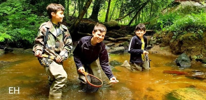 Initiation de pêche à la mouche et vie de la rivière
