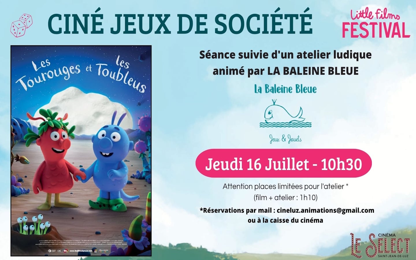 Little Films Festival: Ciné jeux de socièté