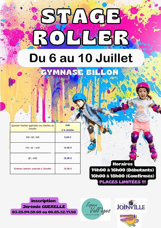 Stage Roller (Enfants & Ados)